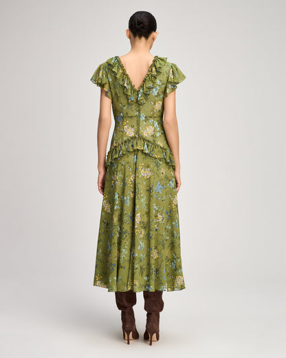 Cinq à Sept Windswept Floral Sevi Dress