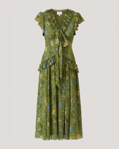Cinq à Sept Windswept Floral Sevi Dress