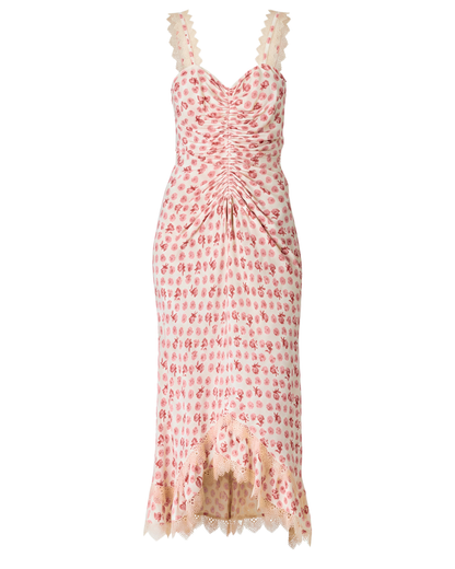 Cinq à Sept Mini Ikat Roses Stevie Dress