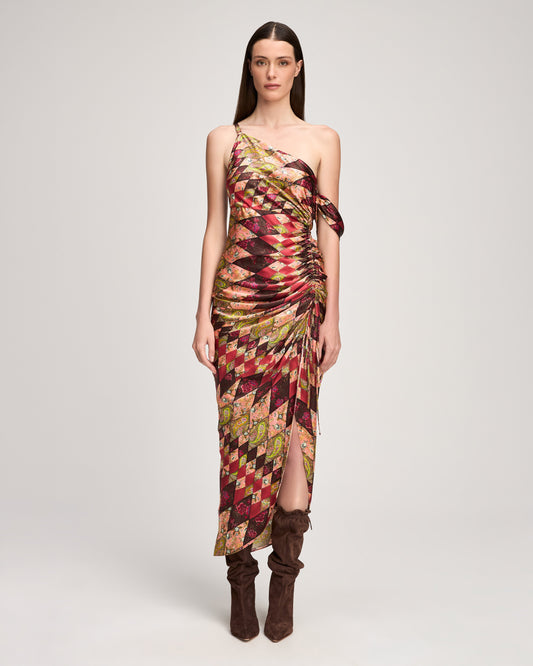 Cinq à Sept Thea Patchwork Elliana Dress