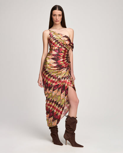 Cinq à Sept Thea Patchwork Elliana Dress