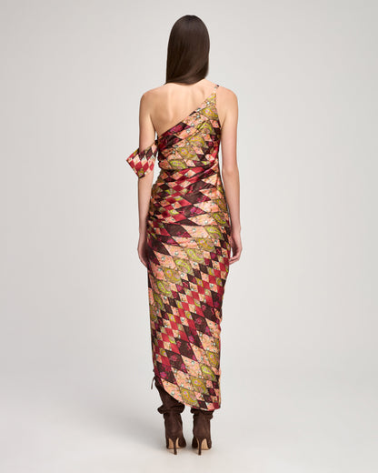 Cinq à Sept Thea Patchwork Elliana Dress