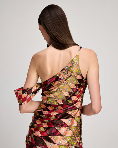 Cinq à Sept Thea Patchwork Elliana Dress