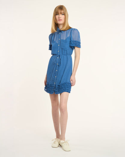 Cinq à Sept Pindot Galea Dress