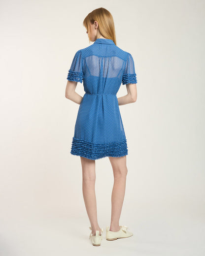 Cinq à Sept Pindot Galea Dress