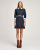 Navy/blue Stripe