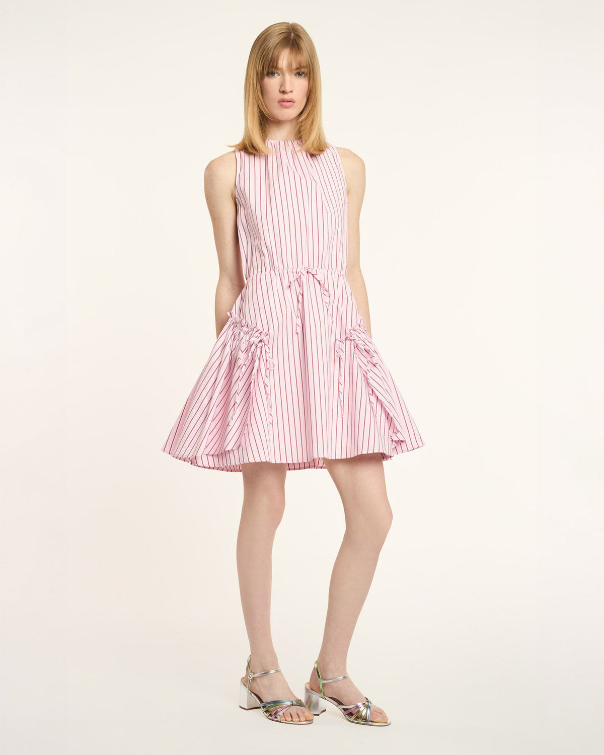 Cinq à Sept Rose Stripe Leylani Dress