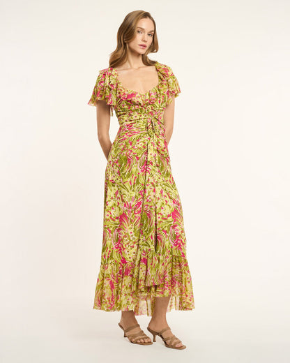Cinq à Sept Daisy Swirl Ivey Dress