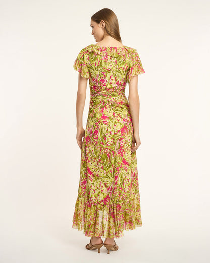 Cinq à Sept Daisy Swirl Ivey Dress