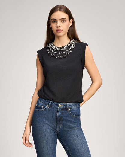 Cinq à Sept Chunky Layered Necklace Bella Tee