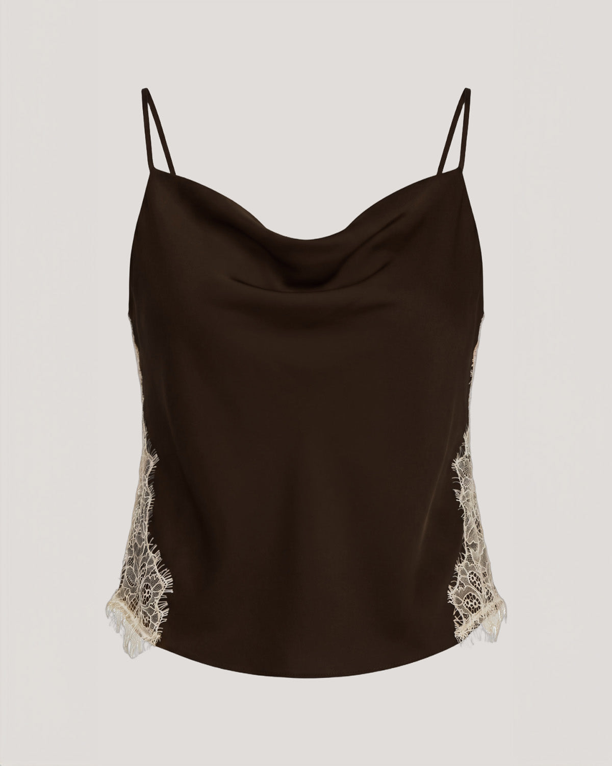 Cinq à Sept Esme Satin Lace Petit Marta Cami