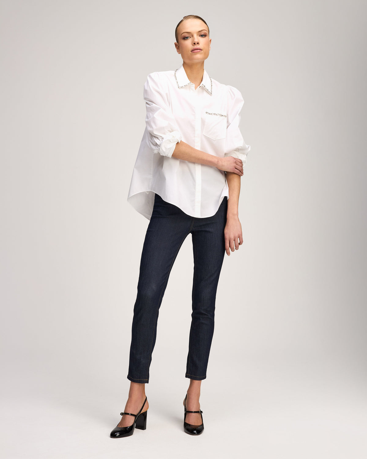 Cinq à Sept Kaitlin Poplin Corin Top