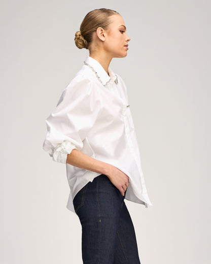 Cinq à Sept Kaitlin Poplin Corin Top