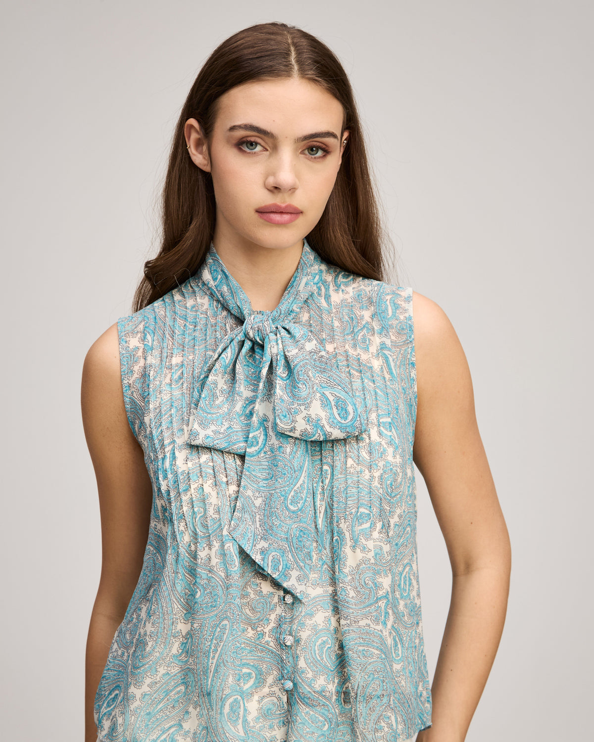 Cinq à Sept Hendrix Paisley Lois Top
