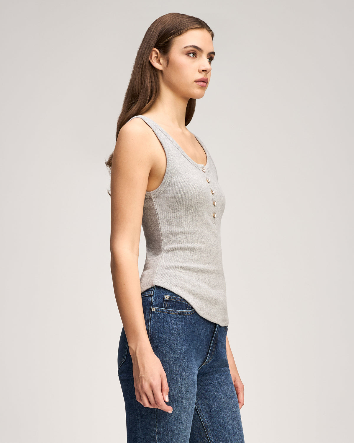 Cinq à Sept Heather Grey Ripley Top
