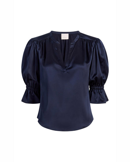 Cinq à Sept Split Neck Fiona Top