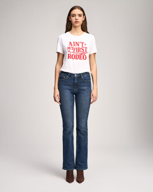 Cinq à Sept Aint My First Rodeo Shrunken Tee