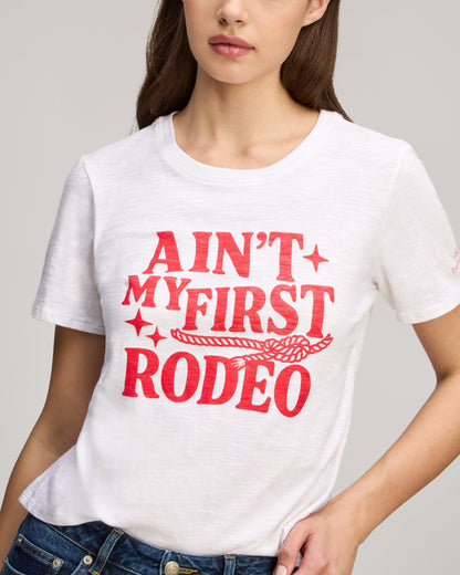Cinq à Sept Aint My First Rodeo Shrunken Tee