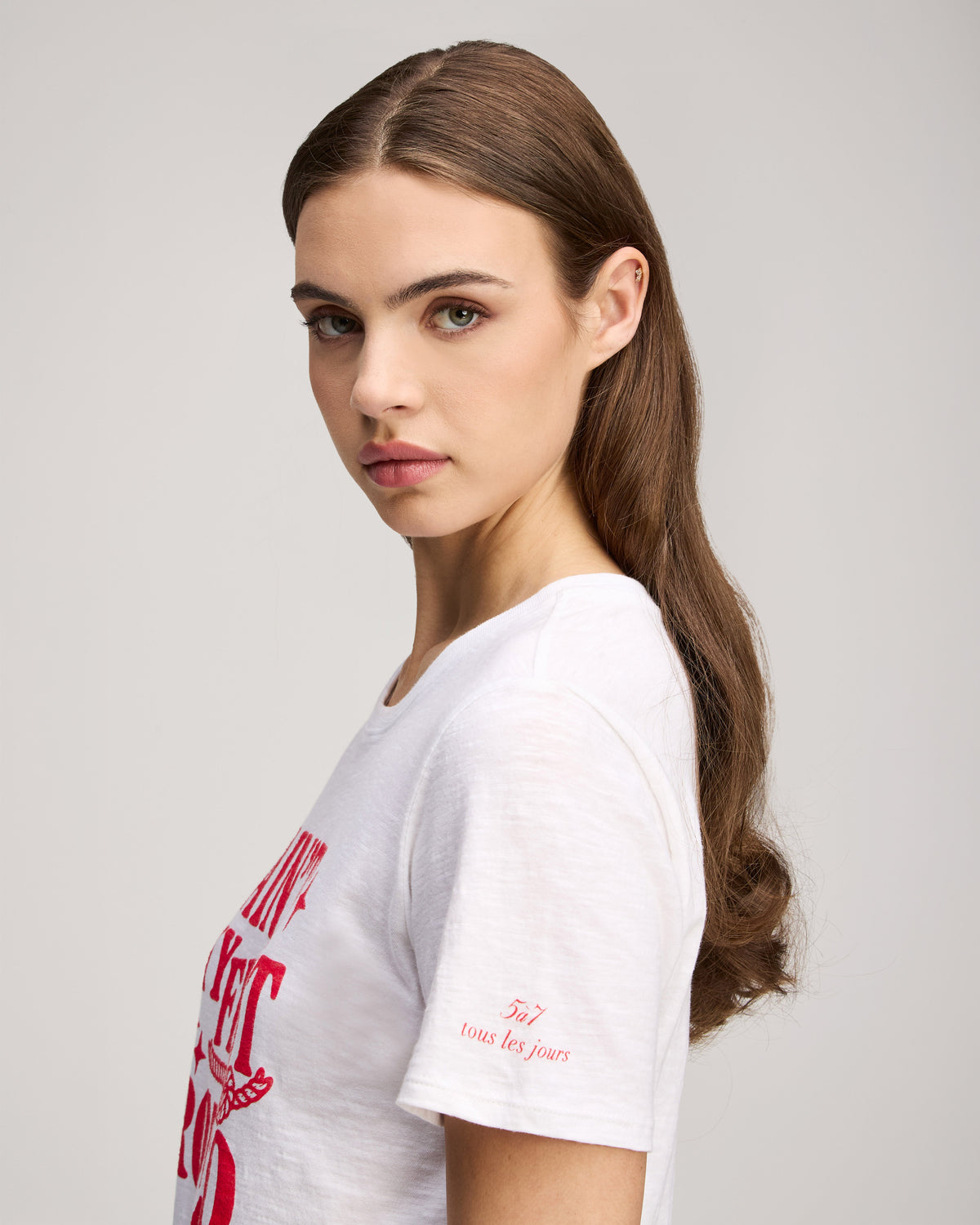 Cinq à Sept Aint My First Rodeo Shrunken Tee