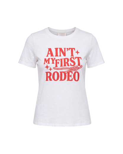 Cinq à Sept Aint My First Rodeo Shrunken Tee