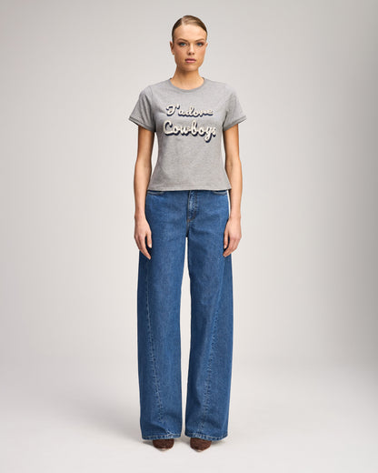 Cinq à Sept Jadore Cowboys Shrunken Tee