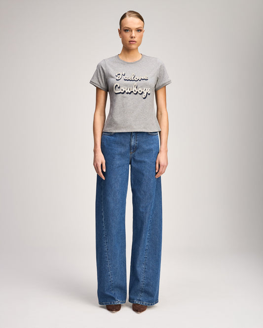Cinq à Sept Jadore Cowboys Shrunken Tee