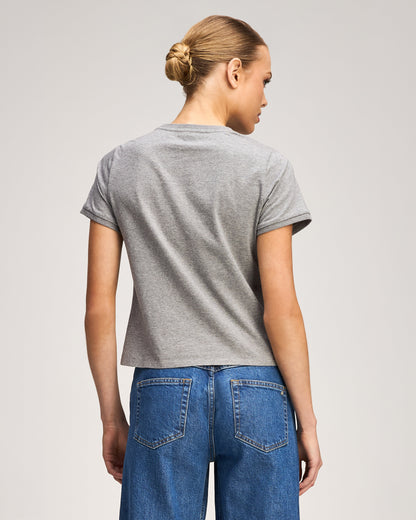 Cinq à Sept Jadore Cowboys Shrunken Tee