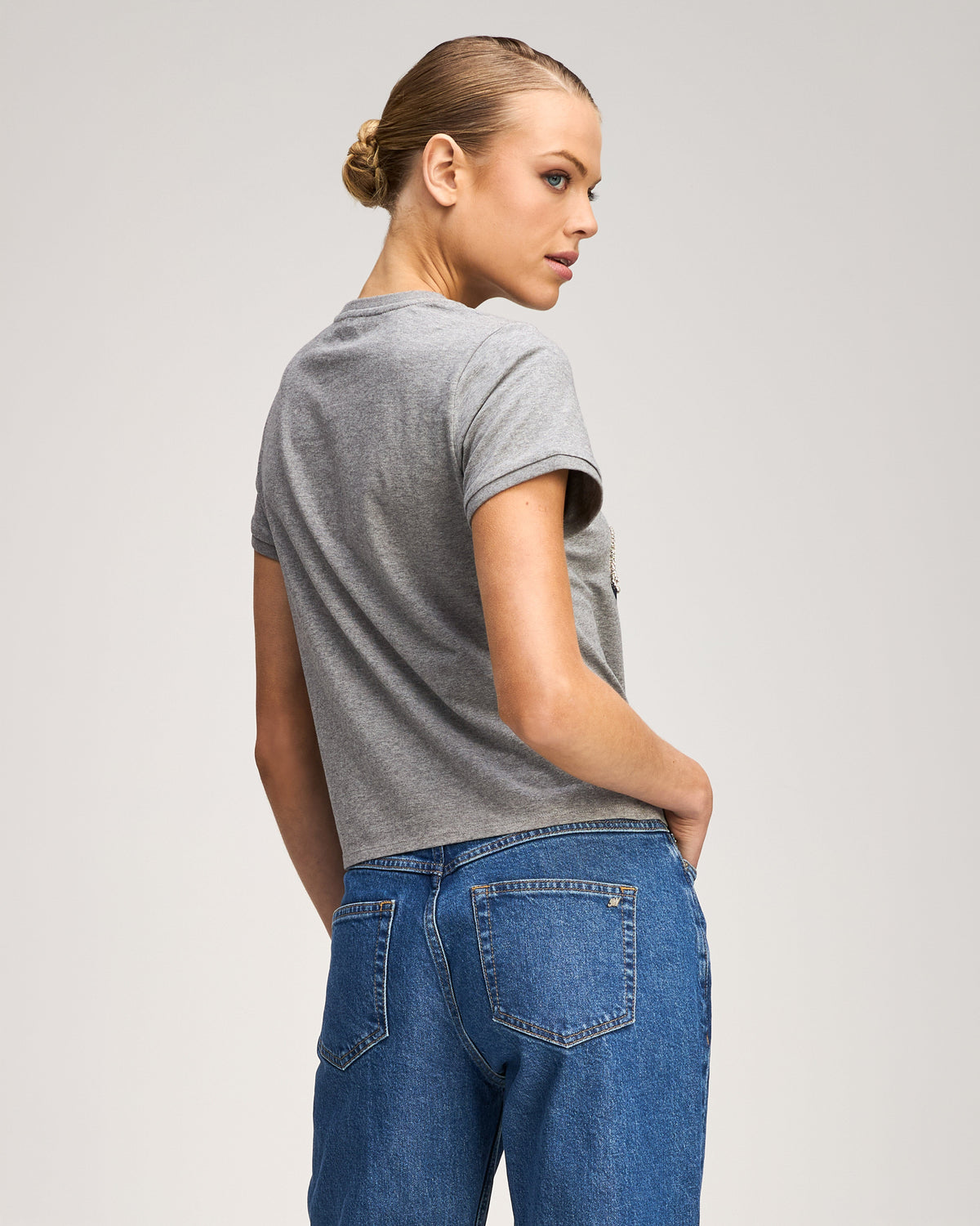 Cinq à Sept Jadore Cowboys Shrunken Tee