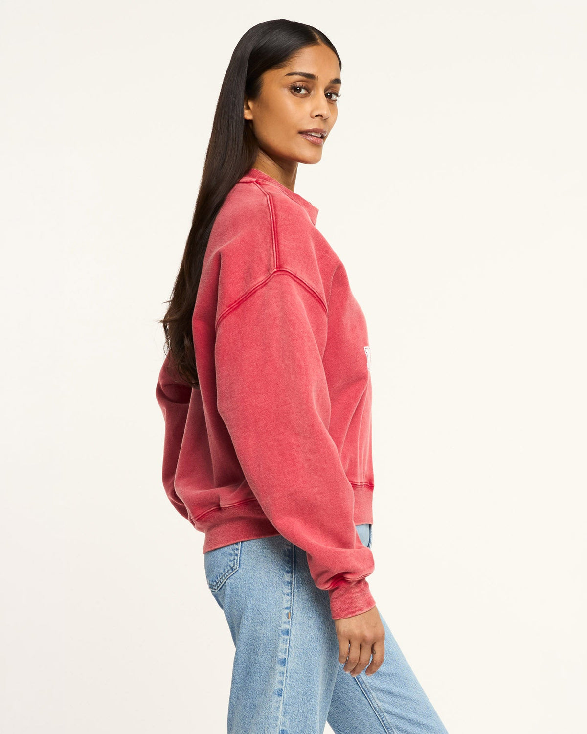 Cinq à Sept Paris New York Tumble Washed Brandy Pullover