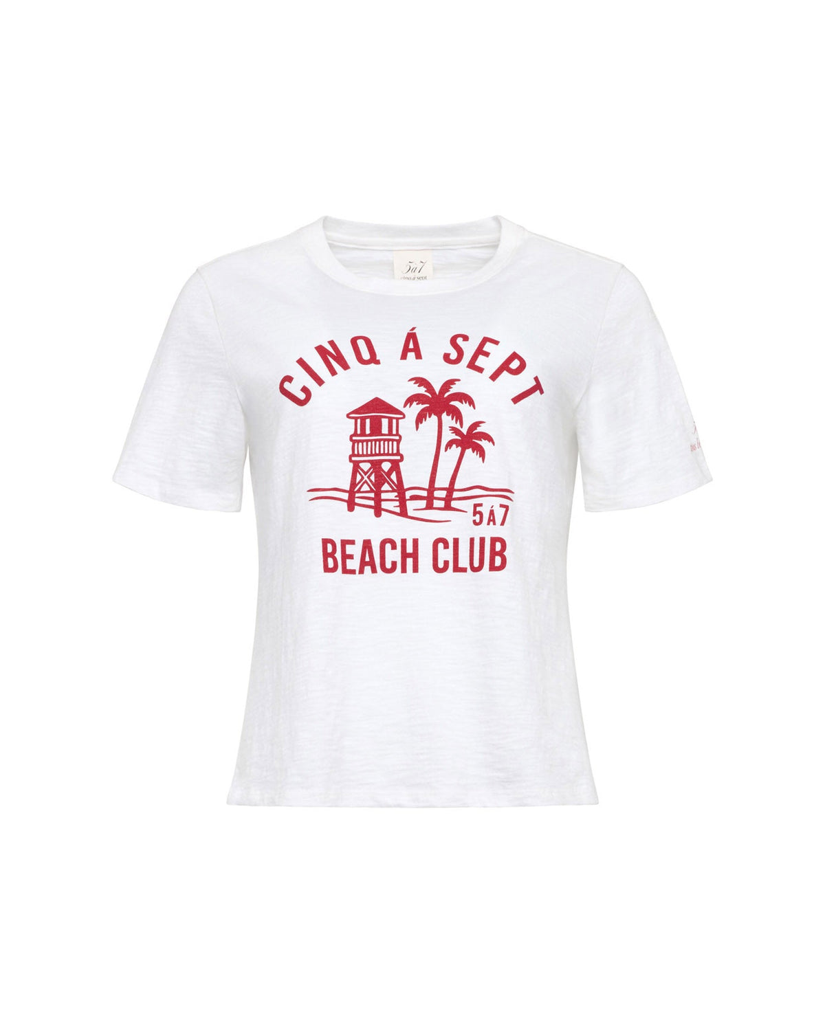 Cinq à Sept Cinq A Sept Beach Club Shrunken Tee