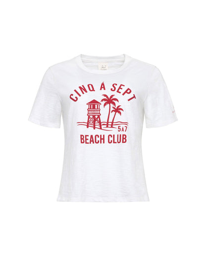 Cinq à Sept Cinq A Sept Beach Club Shrunken Tee