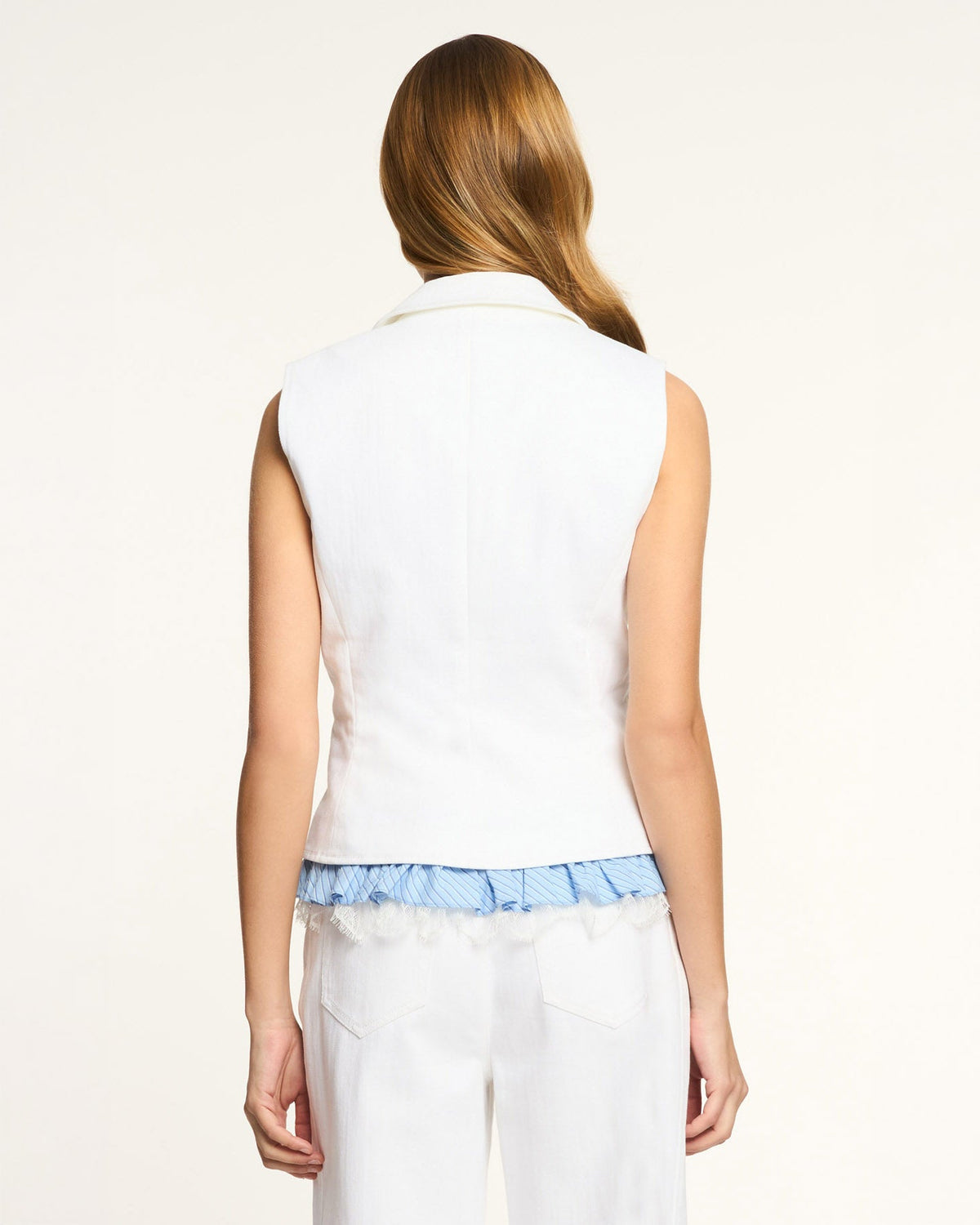 Cinq à Sept Jessie Stripe Le Petit Roxie Jean Vest