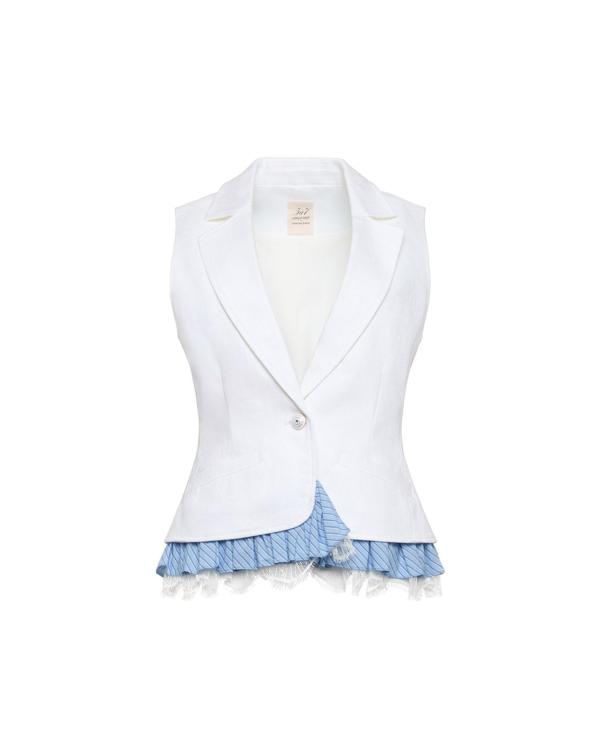 Cinq à Sept Jessie Stripe Le Petit Roxie Jean Vest