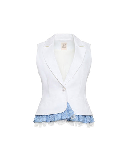 Cinq à Sept Jessie Stripe Le Petit Roxie Jean Vest