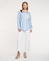 Cornflower/white