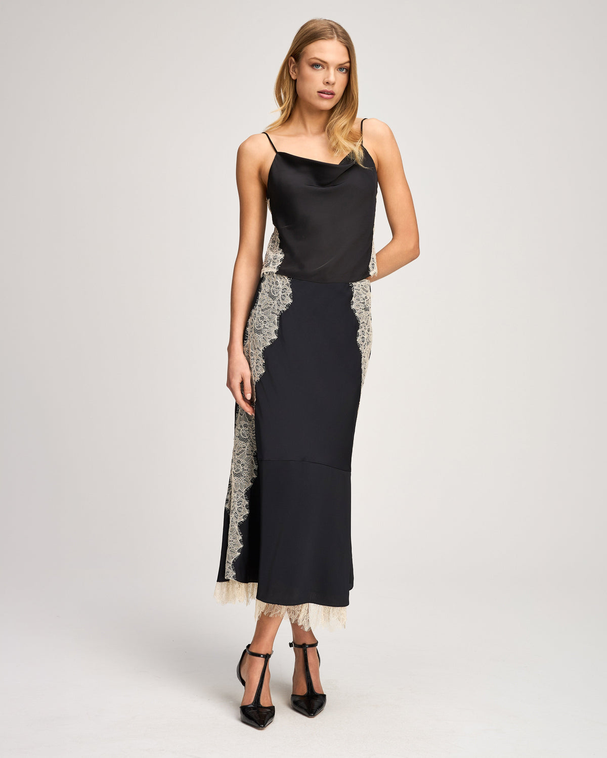 Cinq à Sept Esme Satin Liore Skirt