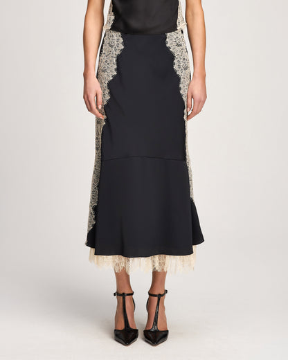 Cinq à Sept Esme Satin Liore Skirt