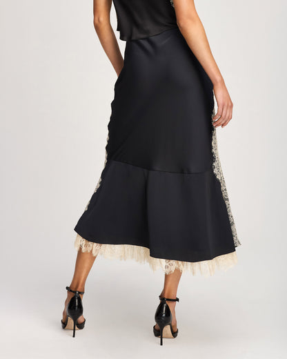Cinq à Sept Esme Satin Liore Skirt
