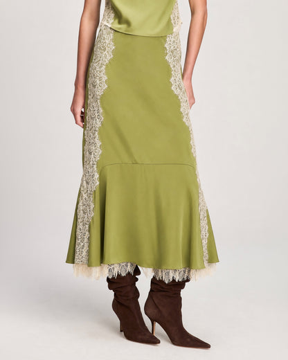 Cinq à Sept Esme Satin Liore Skirt