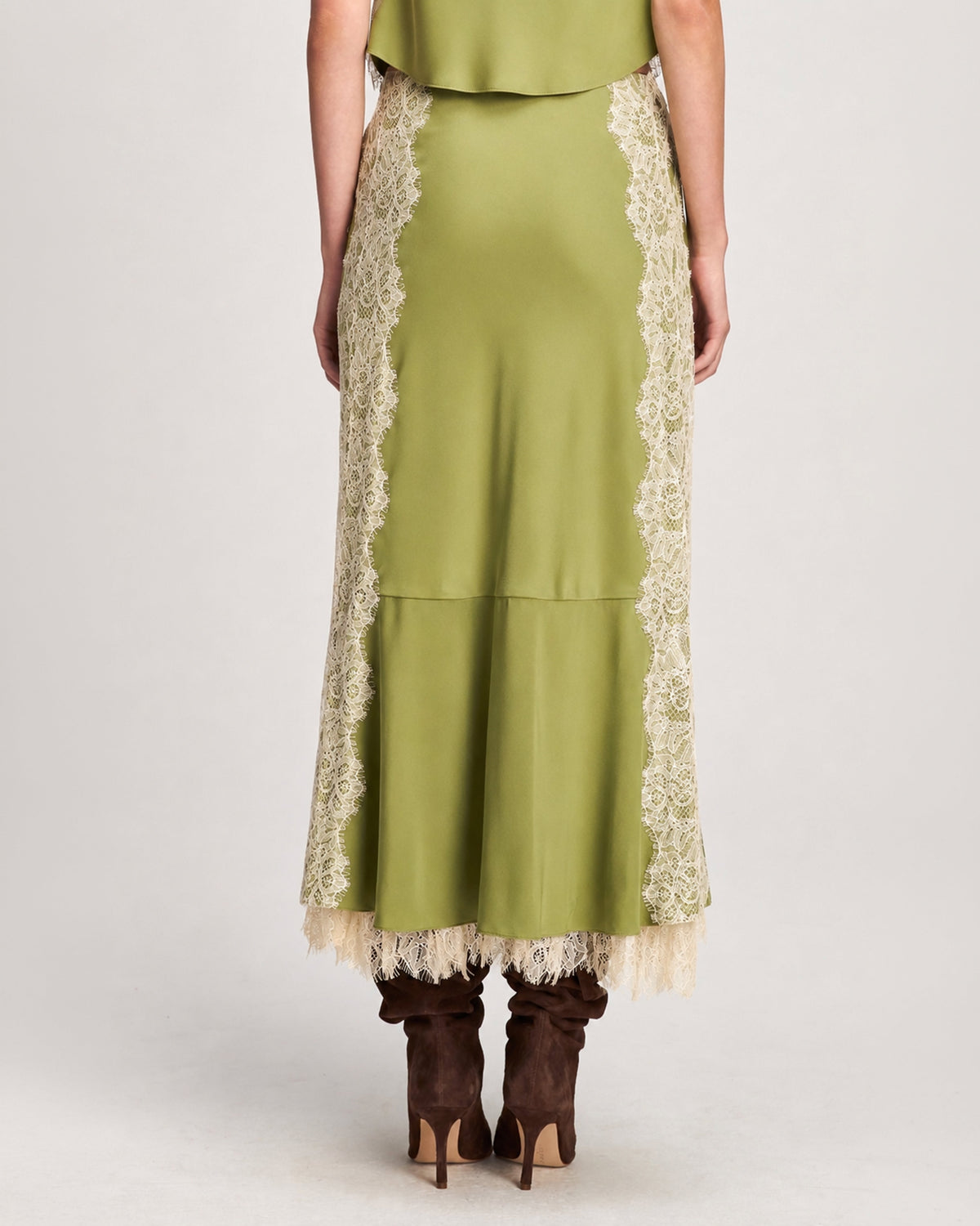 Cinq à Sept Esme Satin Liore Skirt