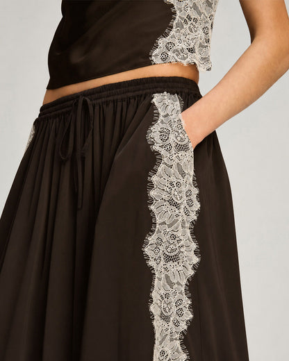 Cinq à Sept Esme Satin Verne Pant