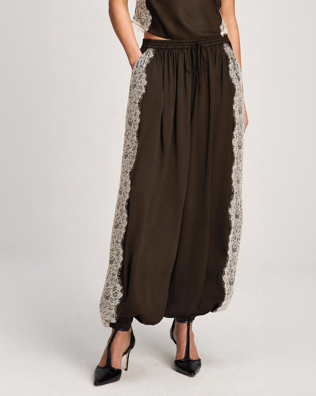 Cinq à Sept Esme Satin Verne Pant