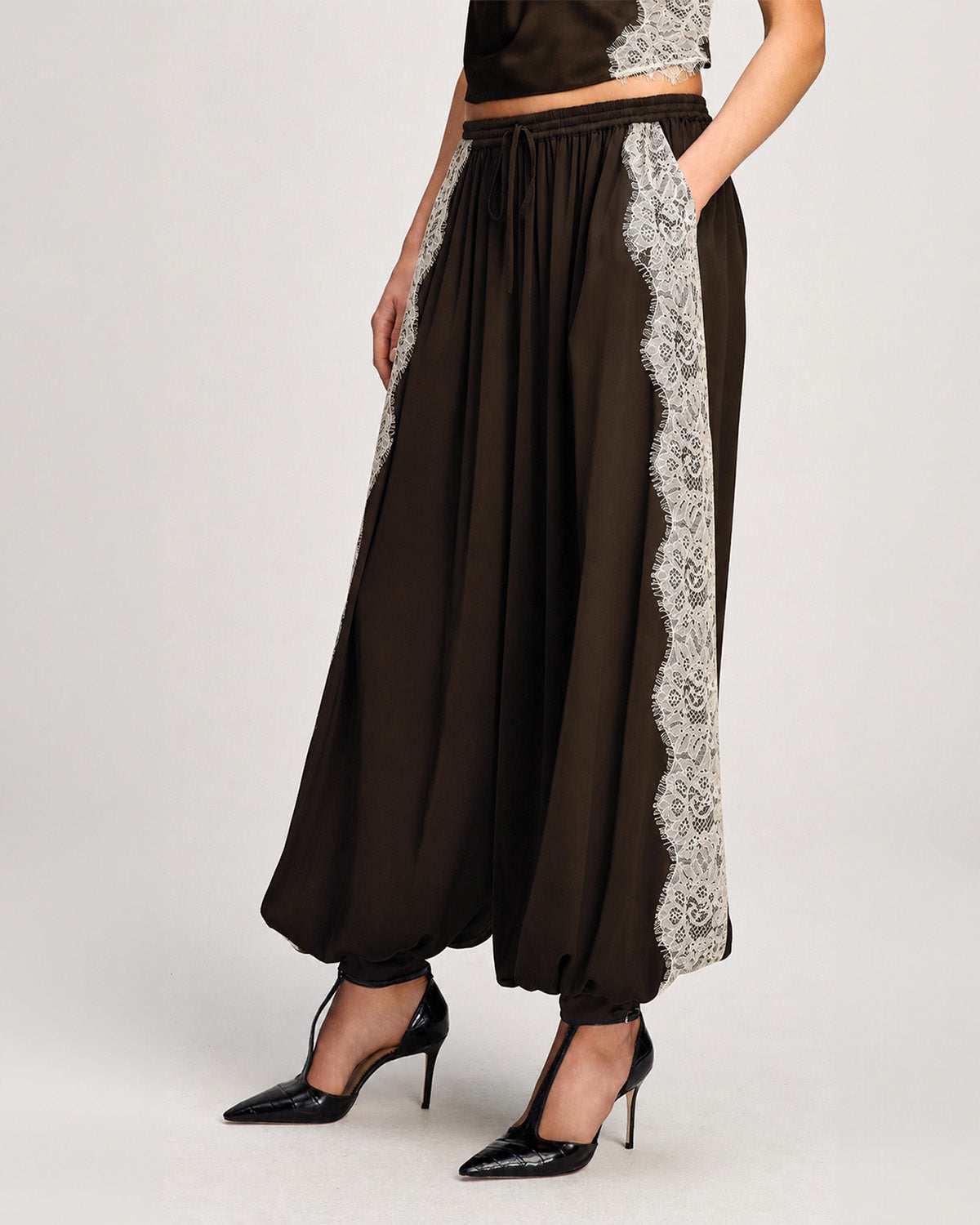 Cinq à Sept Esme Satin Verne Pant