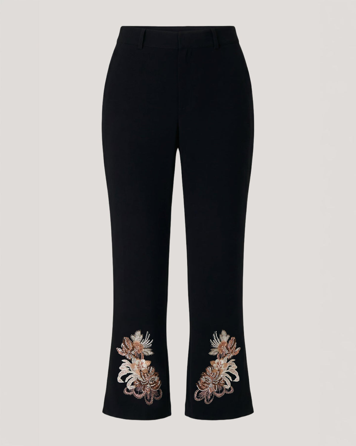 Cinq à Sept Floral Border Cropped Kerry Pant