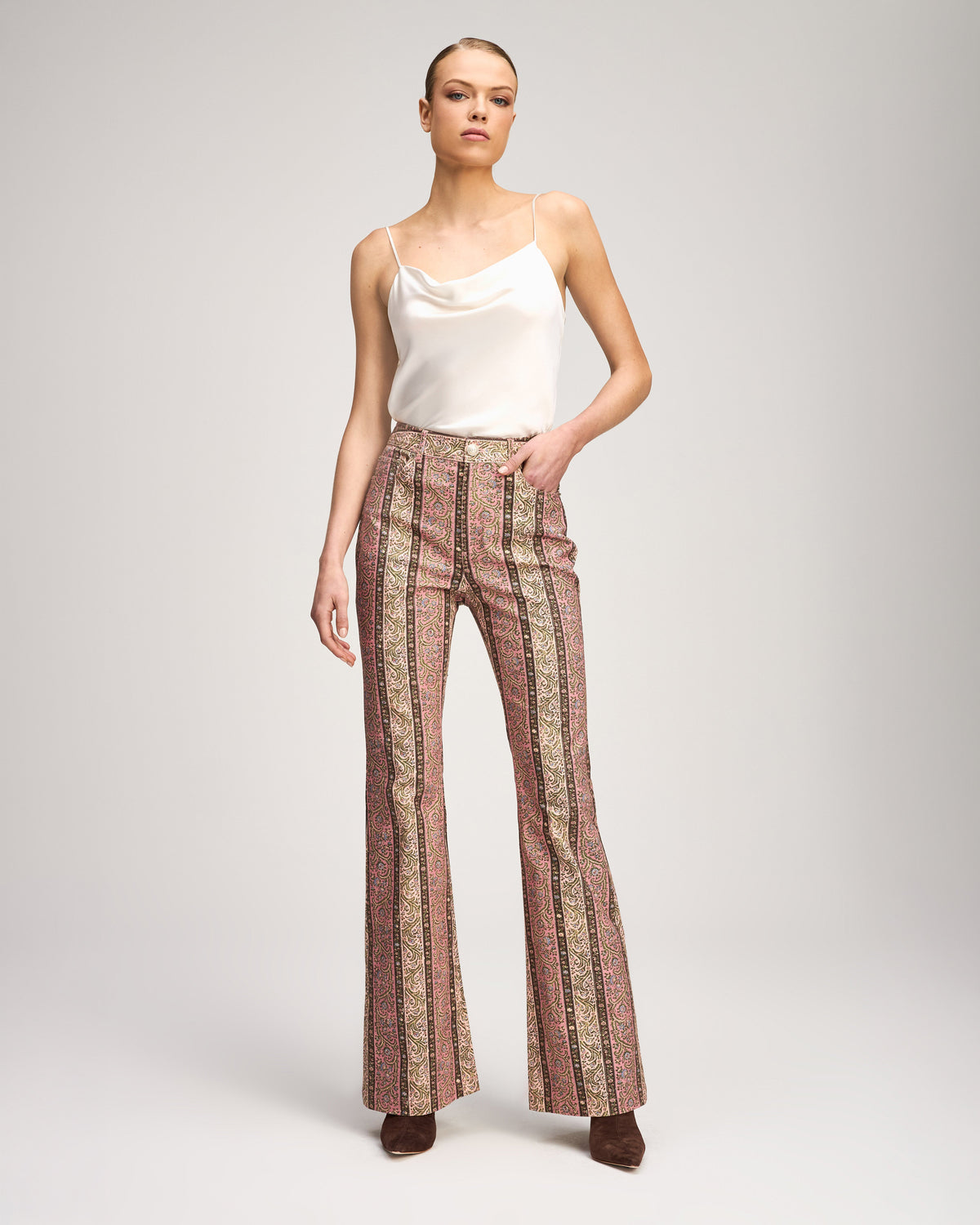 Cinq à Sept Pepper Paisley Charlie Jeans