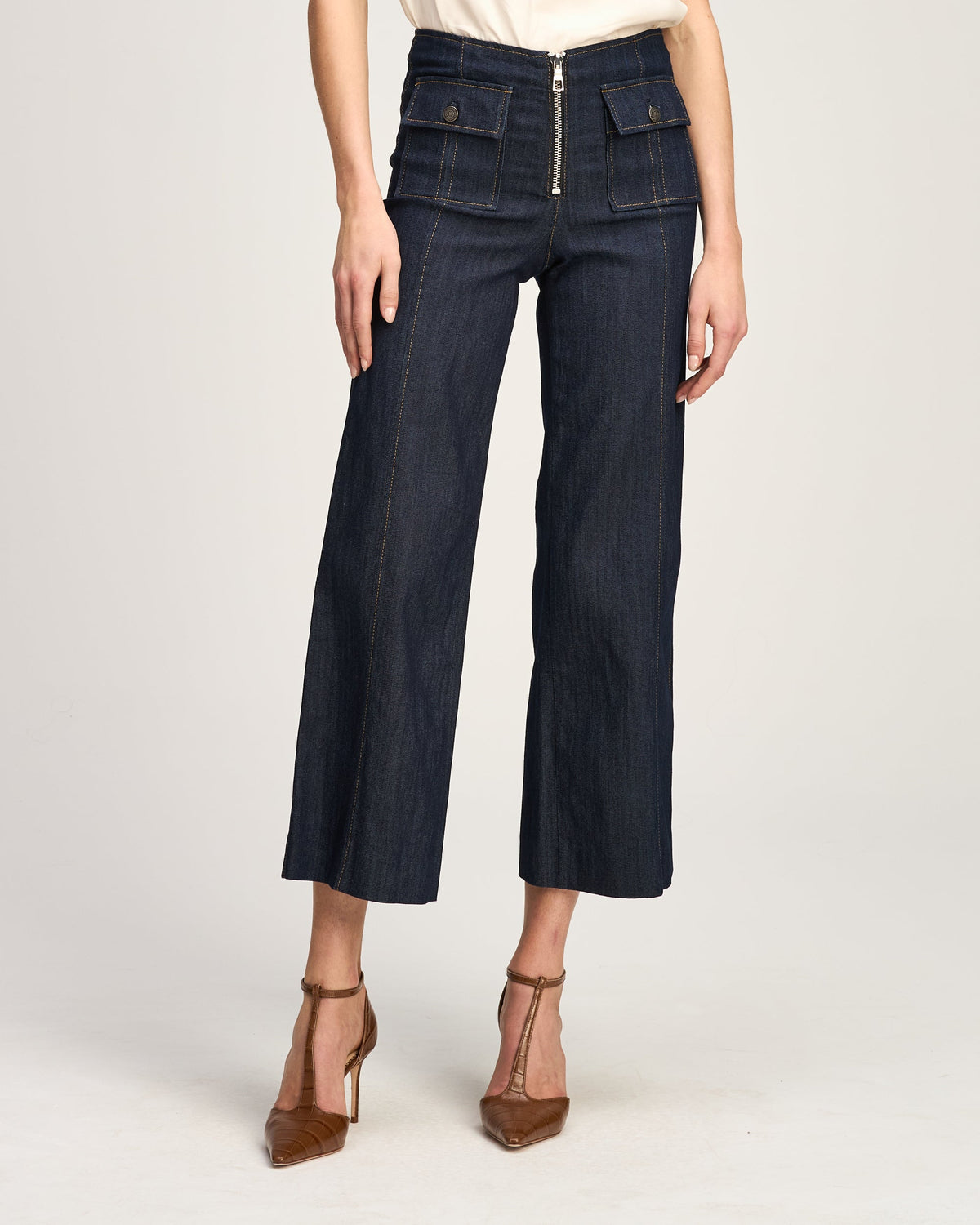 Cinq à Sept Azure Jeans