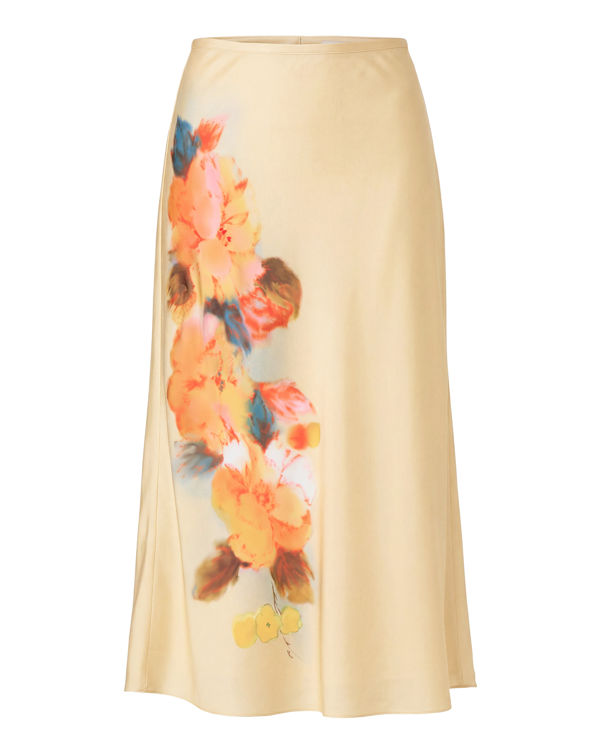 Cinq à Sept Watercolor Floral Carole Skirt