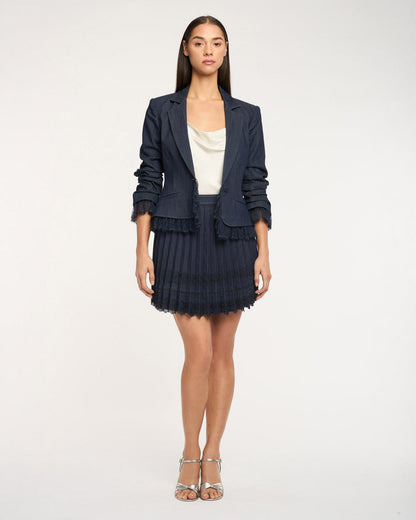 Cinq à Sept Laney Jean Skirt