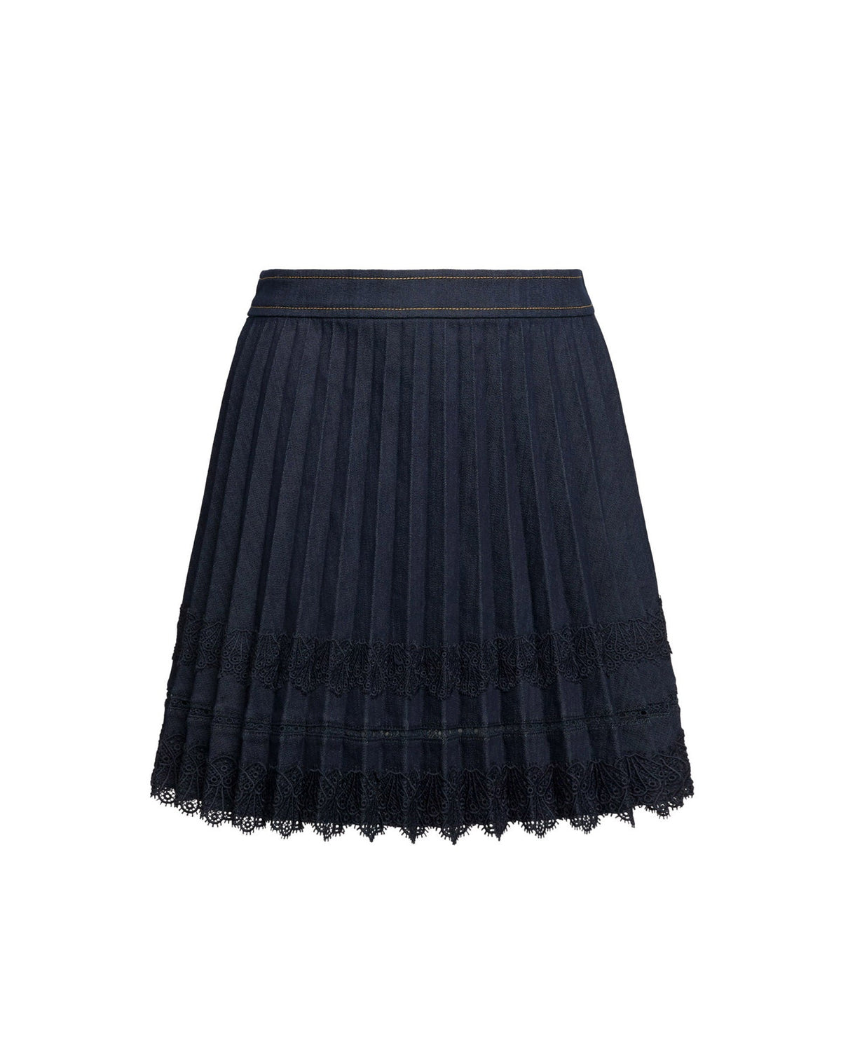 Cinq à Sept Laney Jean Skirt