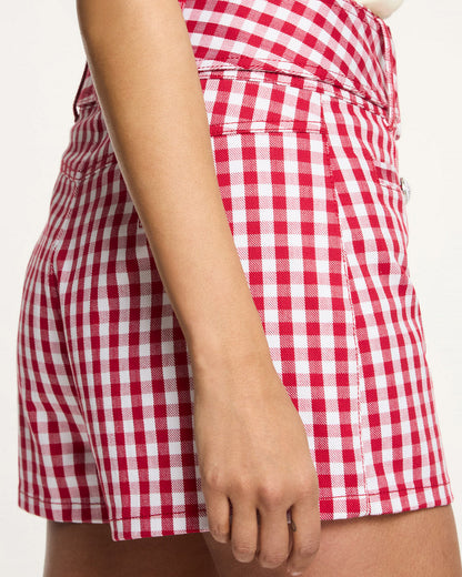 Cinq à Sept Mini Gingham Allie Jean Short
